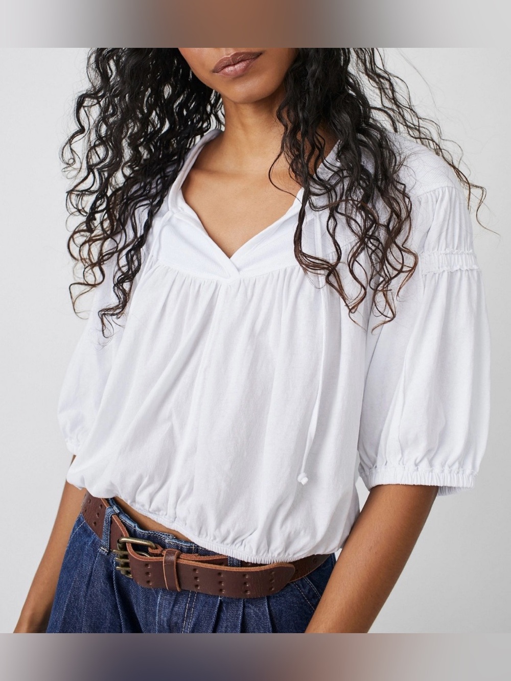Free People Peasant Blouse